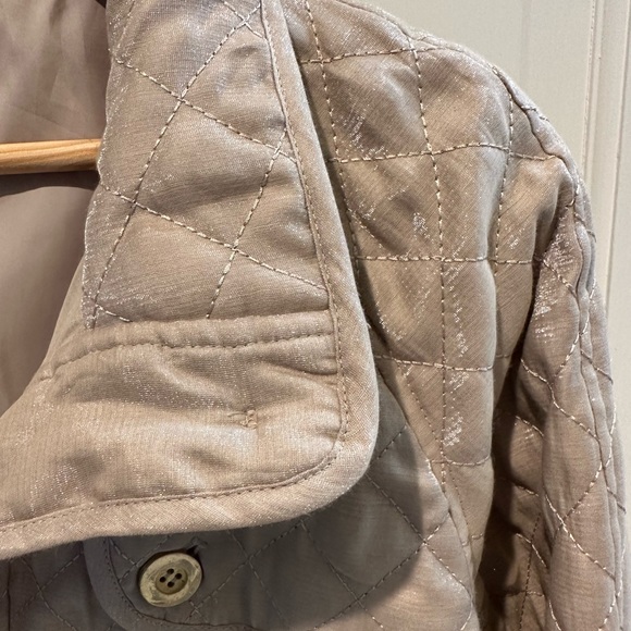 Chico’s Quilted Mid-Length Jacket EUC - Picture 2 of 8